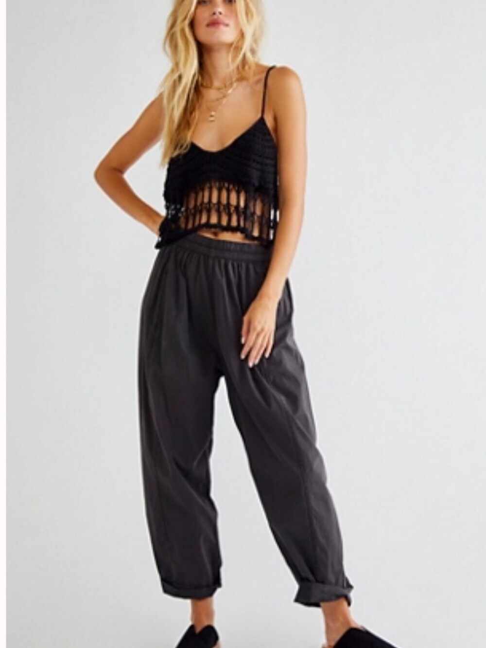 Free People Preppy Pull-on Pants